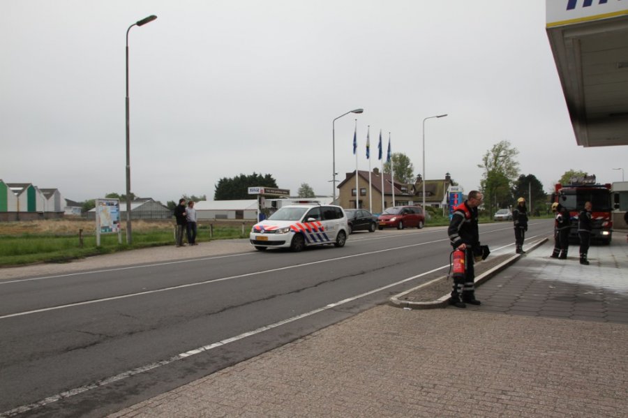Scooterbrand Noordwijkerweg Rijnsburg